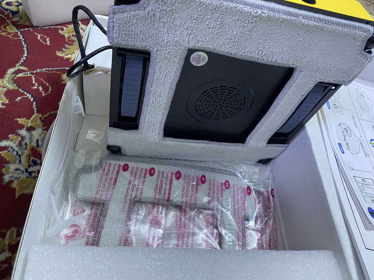 سلام عليكم روبورت  تنظيف النوافذ  جديد بالكارتونه السعر ١٥٠ متواجد مازنجر


**إذا كنت صاحب هذا الإعلان وتريد حذفه لأي سبب، رجاءا أرسل رسالة إلى الدعم الفني**