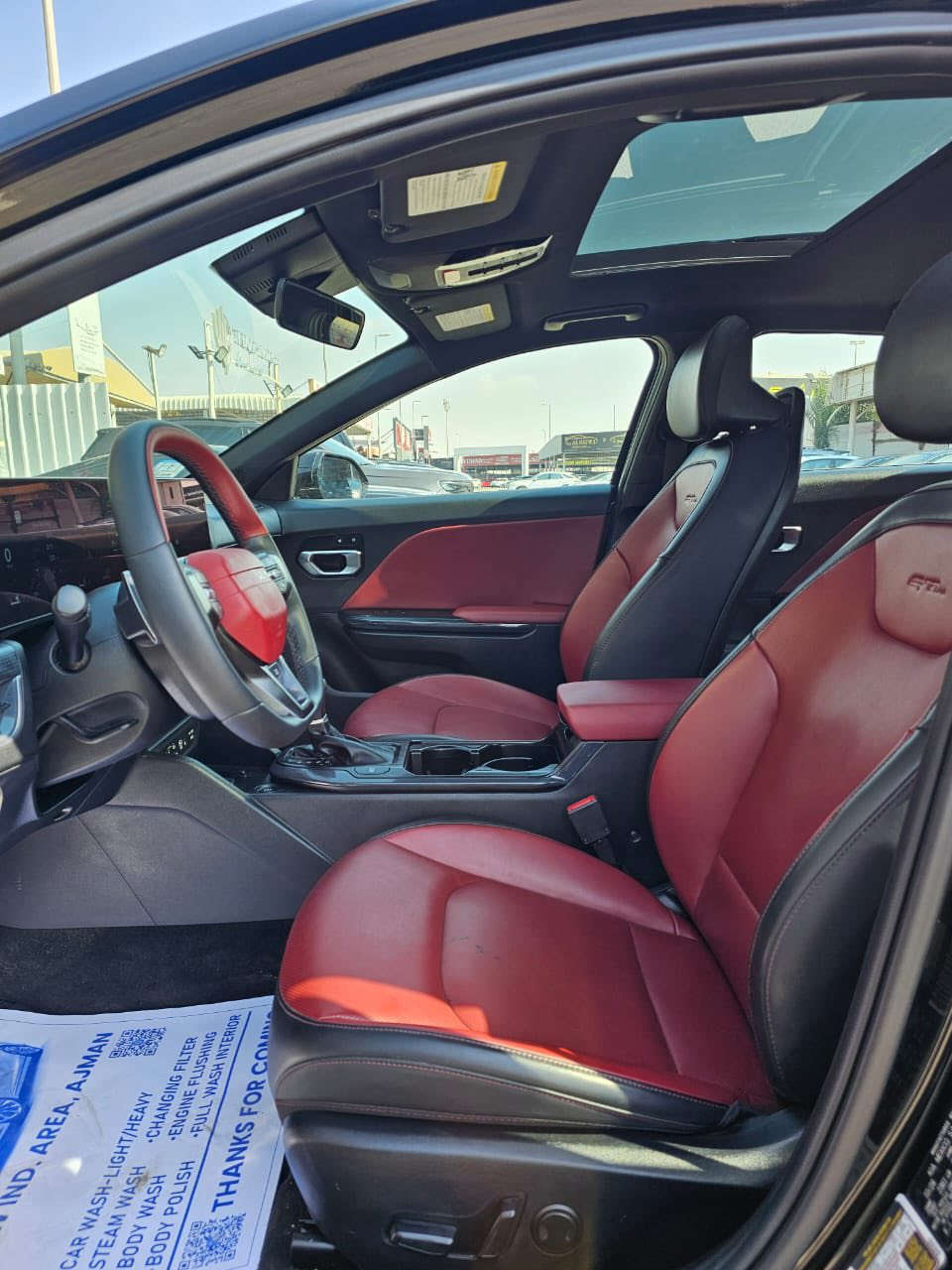 KIA K4
الموديل : 2025

GT LINE : المواصفات
محرك 2000 دوش 

بانوراما

بصمه تشغيل

داخل لونين

كشن جلد كهربائي تدفئه و تبريد

كشن خزن ميموري

ضرر السياره : جاملغ مع حافه البونيد
مبدله 
ايرباكات : بدون بشرط

دواخل : بدون بشرط

السياره حالياً في الشارقه تدخل ع كتاب الشهداء 
تدخل ع اربيل 
***********
