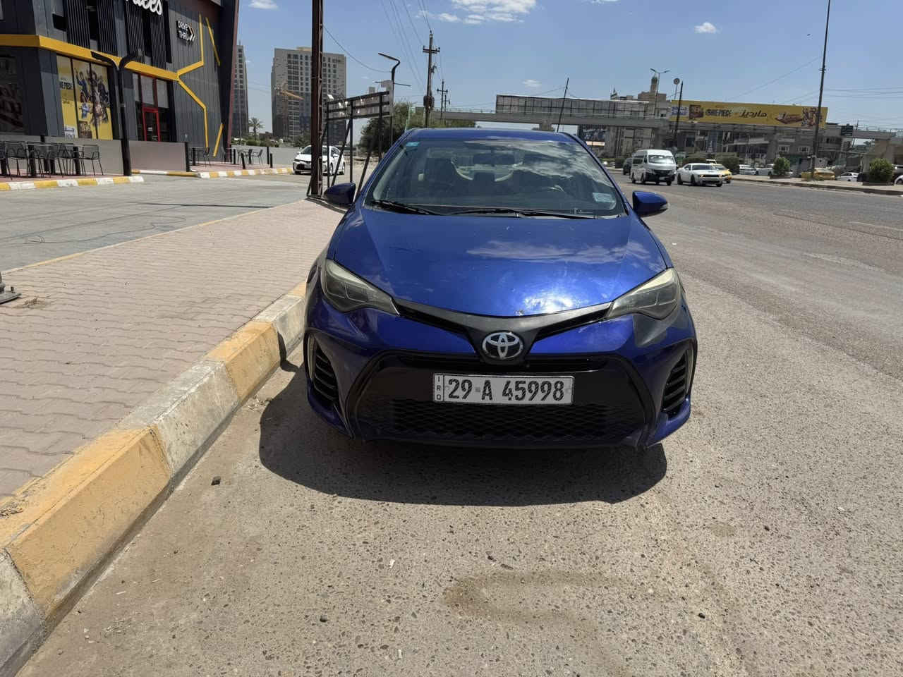 ⚠️ مكلف بالنشر فقط
🚗 للبيع فقط – تويوتا كورلا 2016

🔹 اللون: نيلي🔹 الفئة: فول مواصفات (S)🔹 تشغيل: بصمة )

📌 ملاحظات السيارة:
وارد: أمريكي   (كلير من جهة اليمين )(وبيه طخه من كدام بالجاملغ والبنيد طخه بسيط بدون لغد وبدون شواصي )

السياره كلش حلوه 

💰 السعر:103 ورقة 📉  
و قابل للتفاوض 

📞 رقم الهاتف: ‏0772 180 3460‏

⚠️ مكلف بالنشر فقط
