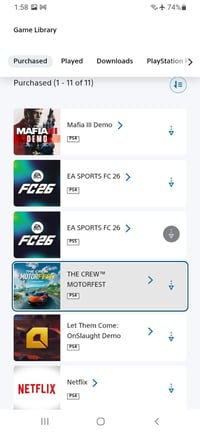 FC26 • Rocket League • The Crew Motorfest