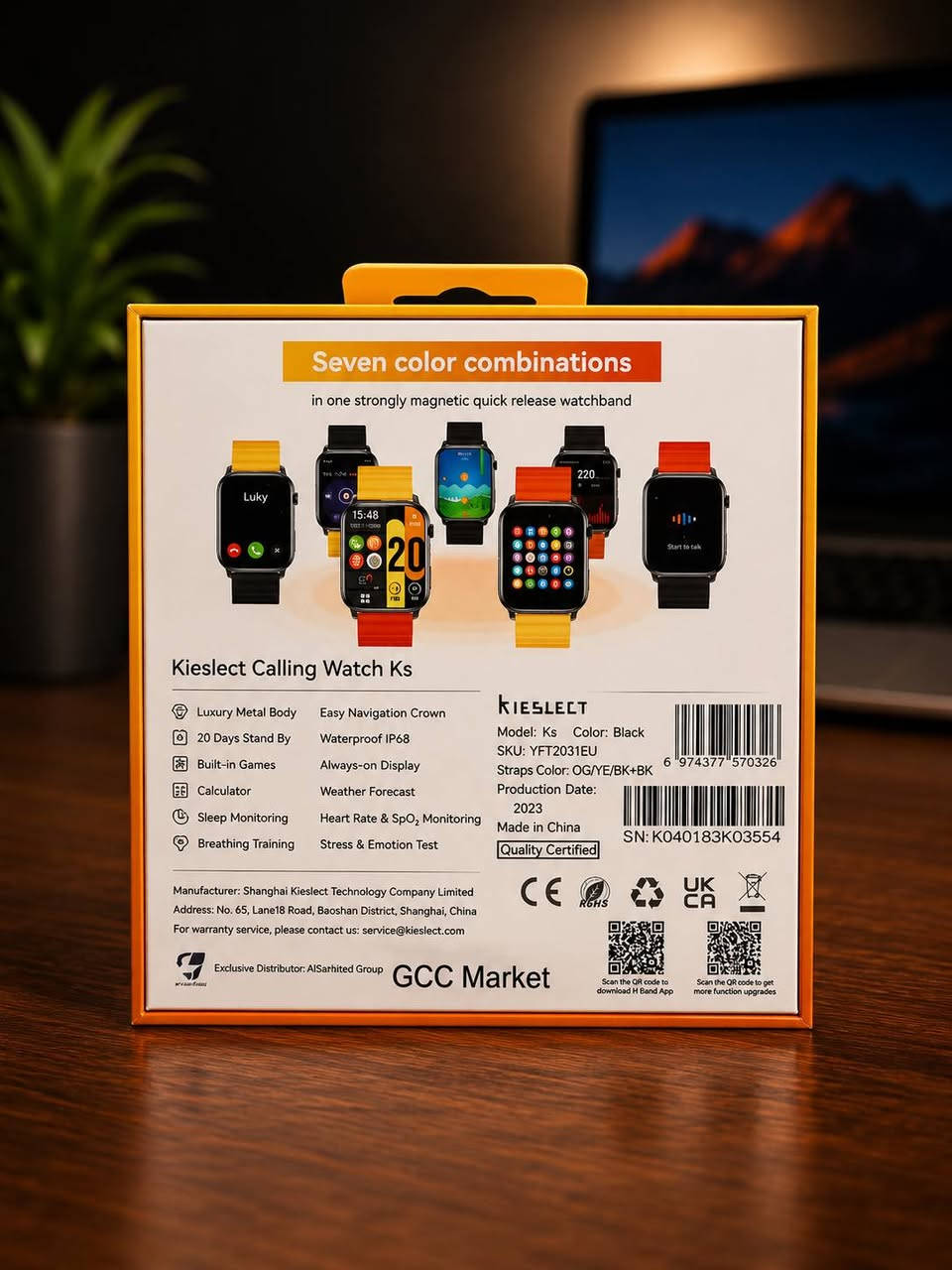 ⌚ Kieslect KS Calling Watch – بـ330 درهم فقط!

واش كتقلب على ساعة ذكية تجمع بين الأناقة والأداء؟ 🔥
Kieslect KS هي الاختيار المناسب!

✅ شاشة AMOLED بحجم 1.78"
📞 إجراء واستقبال المكالمات عبر Bluetooth
❤️ مراقبة نبضات القلب وSpO₂
💧 مقاومة للماء IP68
🔋 بطارية تدوم حتى 20 يوم في وضع الاستعداد
🎁 مع سوارين داخل العلبة

💰 الثمن: 330 درهم فقط
🚚 التوصيل متوفر لجميع المدن المغربية
📩 راسلنا الآن واحجز ساعتك قبل نفاد الكمية!


**إذا كنت صاحب هذا الإعلان وتريد حذفه لأي سبب، رجاءا أرسل رسالة إلى الدعم الفني**