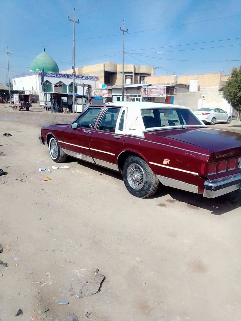 السلام عليكم كابرس مديل 81 سياره جاهزه مكينه وكير وحداديه خير من الله دواخلهه حلوه تحويل مباشر  سنويه ما ساقطه السعر 22 وبي مجال بسيط مكان سياره ناصريه
مكلف بنشر الا ستفسار ع رقم ***********
