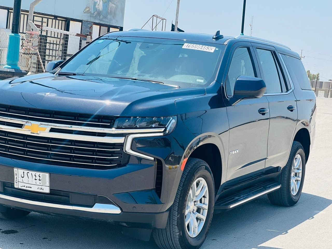 تاهو موديل 2023
ألون كحلي 
مواصفات LT
رقم بغداد ب اسمي
الضرر تبديل باب فقط و جاملغ مشتغله BDR
ماشيه 52
تخم تاير جاهزه سياره 
اي نقص ما بيها 

***********
مكان ذي قار جبايش
