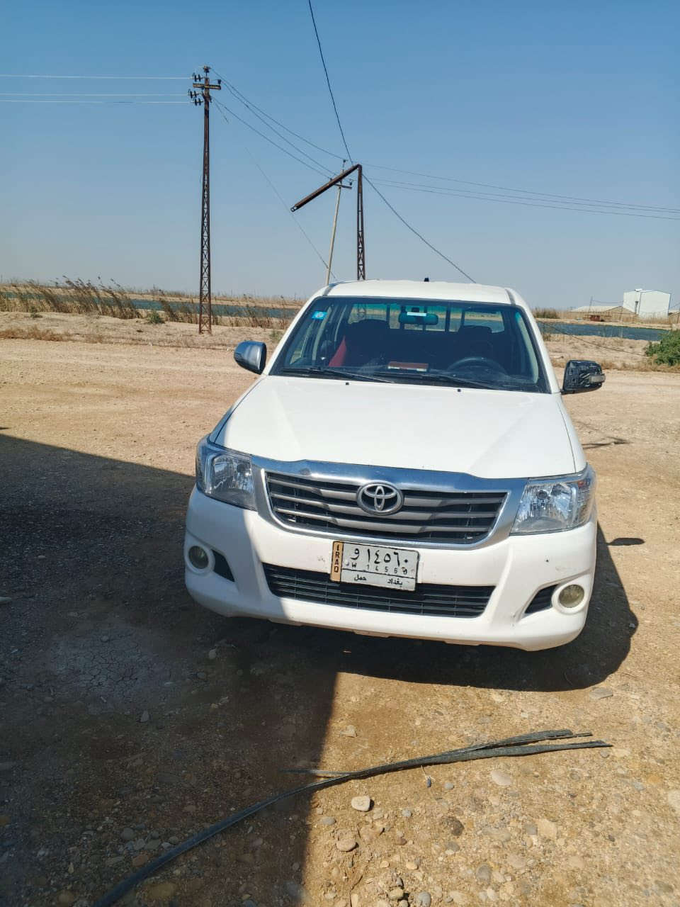 تيوتا هايلكس 2014
قطره صبغ مابيها فقط. مكانات بارد 

رقم بغداد. باسمي كير محرك مكفول كير اوتوماتيك 

بغداد. الدوره 

السعر ١٩٥ 

***********
