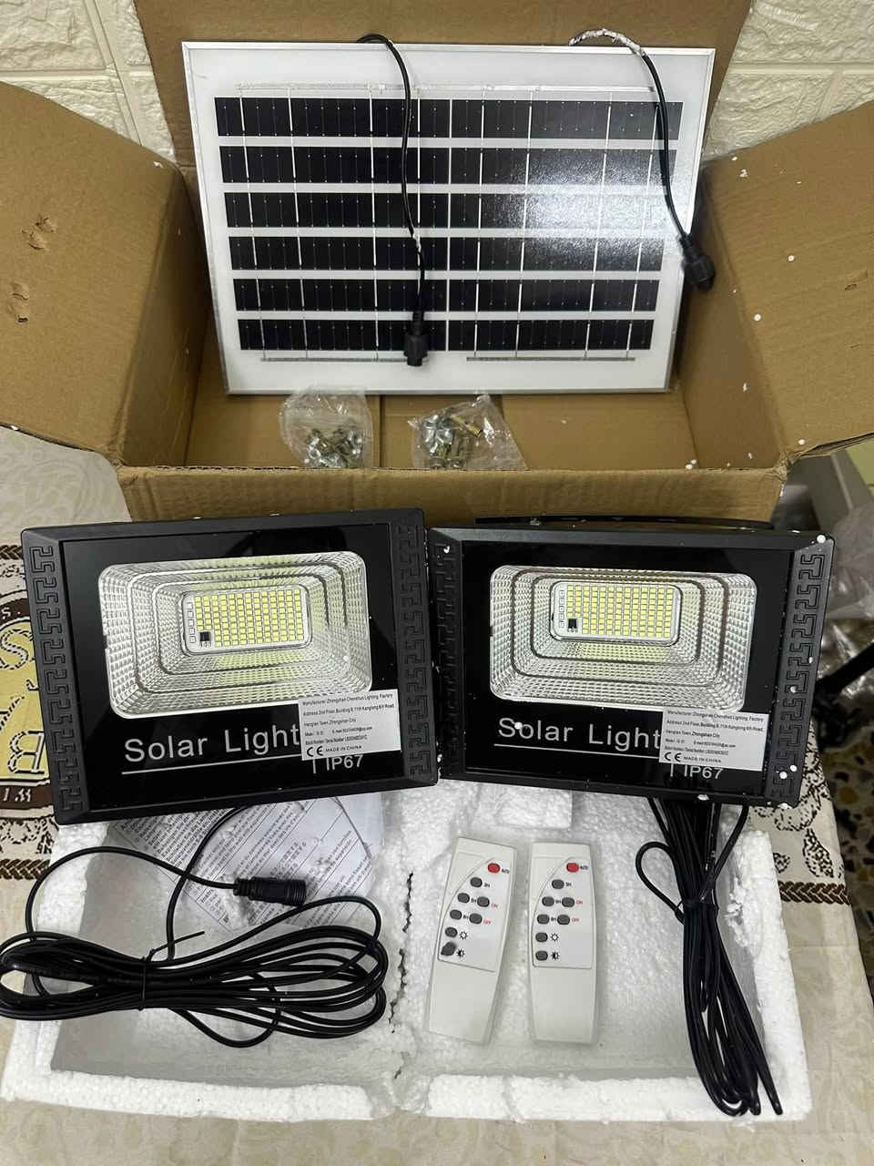باكيت قطعتين بوجكتر طاقه شمسية اخلص من دوخة الكهرباء والسحب السعر ٢٠ تفيدكم اهل التخييم تفيدكم بالحدايق


**إذا كنت صاحب هذا الإعلان وتريد حذفه لأي سبب، رجاءا أرسل رسالة إلى الدعم الفني**