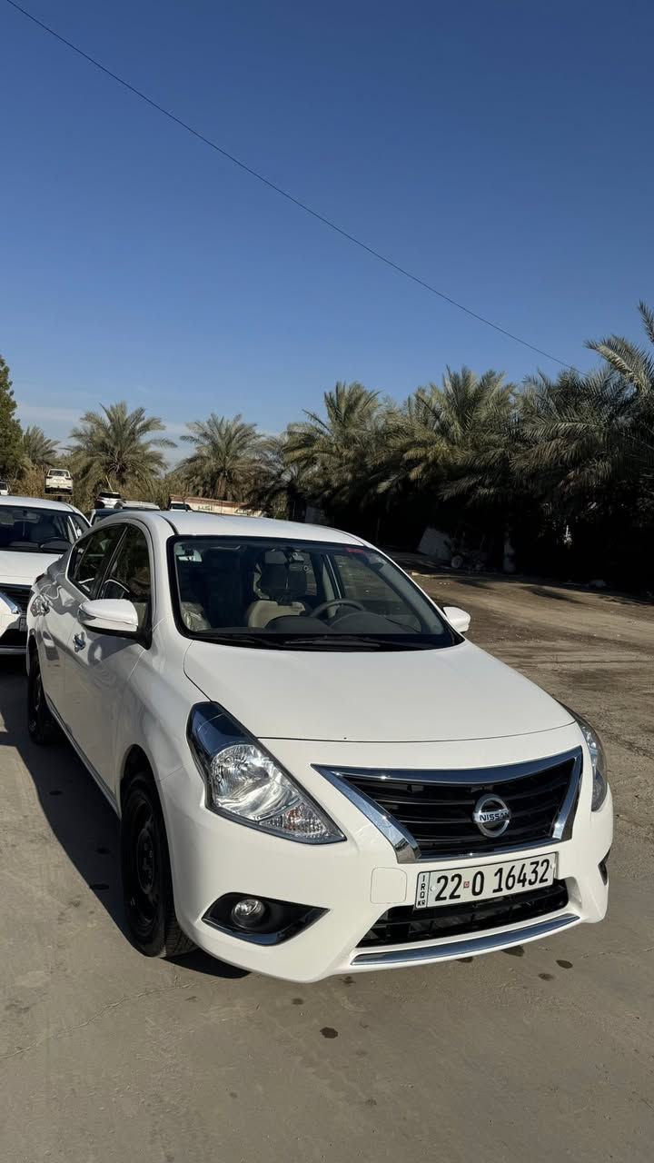 نيسان صني مصري 2025
للبيع فقط 
رقم اربيل الجديد
سنوية بأسمي
يعني تحويل مباشر وشرط التحويل ما اسوي وكالة

موديل 2025

السعر /شدة و28
(128)
 وبيها مجال بسيط حك الجية 

السياره مكفولة من الصبغ والتبديل والبارد
بيها بارد بسيط بباب الصدر
 المواصفات المعروفة 
تحكم ستيرن
تبريد قطعتين 
4 جام كهرباء 
حساسات خلفيه 
شاشه وكامرة 
سويج ريمونت 
دبل ايرباك 
مانع انزلاق 
يدات نيكل 
نضام مانع الانزلاق ABS 

المحرك  1.5 
ماشية 20 الف                                        
الاستفسار 
 ***********
