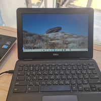 مكتب الفرات فون  لابتوب dell نضام كروم بوك سهل الاستخادم  شاشة لمس  شا...