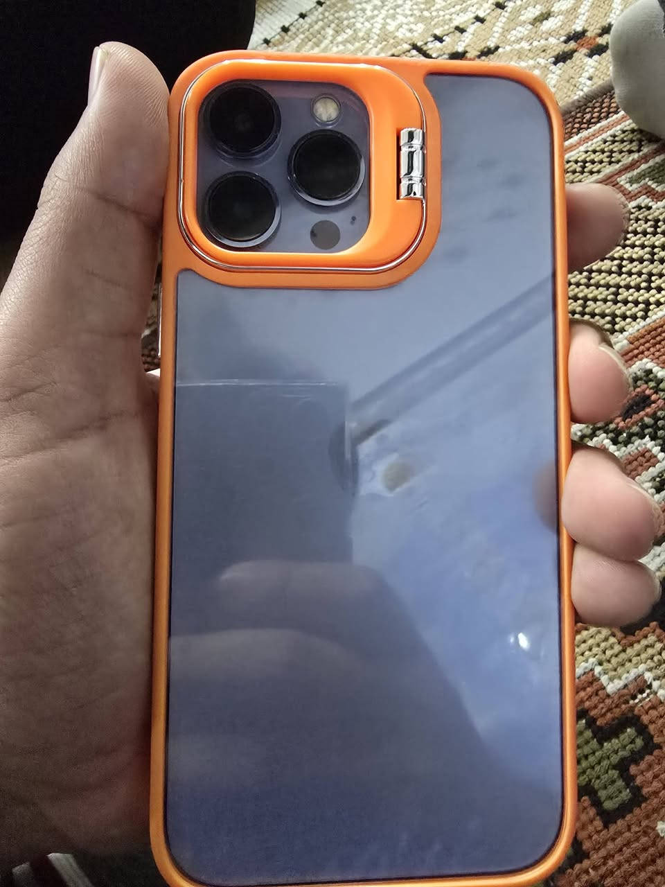 ايفون 13 برو ماكس امريكي
الشاشة قطعه اصليه من ابل 
G 128 
السعر 575 بي مجال بسيط 
***********
📍 بغداد
