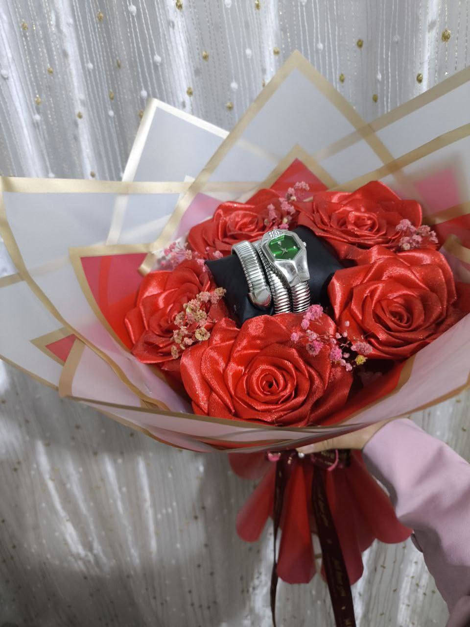 تخرج عيد ميلاد زواج هدية 🙂‍↔️❤️
كل انواع الباقات اشتغلها ومتوفرة حسب طلبكم باسعار مناسبة جدا وتوصيل كلل لمحافظات موجود 😍🚐✅


**إذا كنت صاحب هذا الإعلان وتريد حذفه لأي سبب، رجاءا أرسل رسالة إلى الدعم الفني**