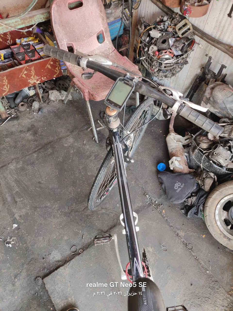 للبيع بايسكل نوع SPECIALIZED أمريكي 🇺🇸
سستم شيمانو سورا 8/3
وياله ALEXRIMS سلاسه بل مشي تخبل 
تايرات وجوابه جدد 
سرج طبي 
بايدر أبو (لوك) 
عداد GPS نوع CYCPLUS 
فريم عالي يطلع بحدود ٥٤/٥٥
كامله مكمله وين ميعجبك اطلع بيه 
سعر 250 ألف وبيه مجال حك جيه 
*********** عنوان بغداد البلديات
