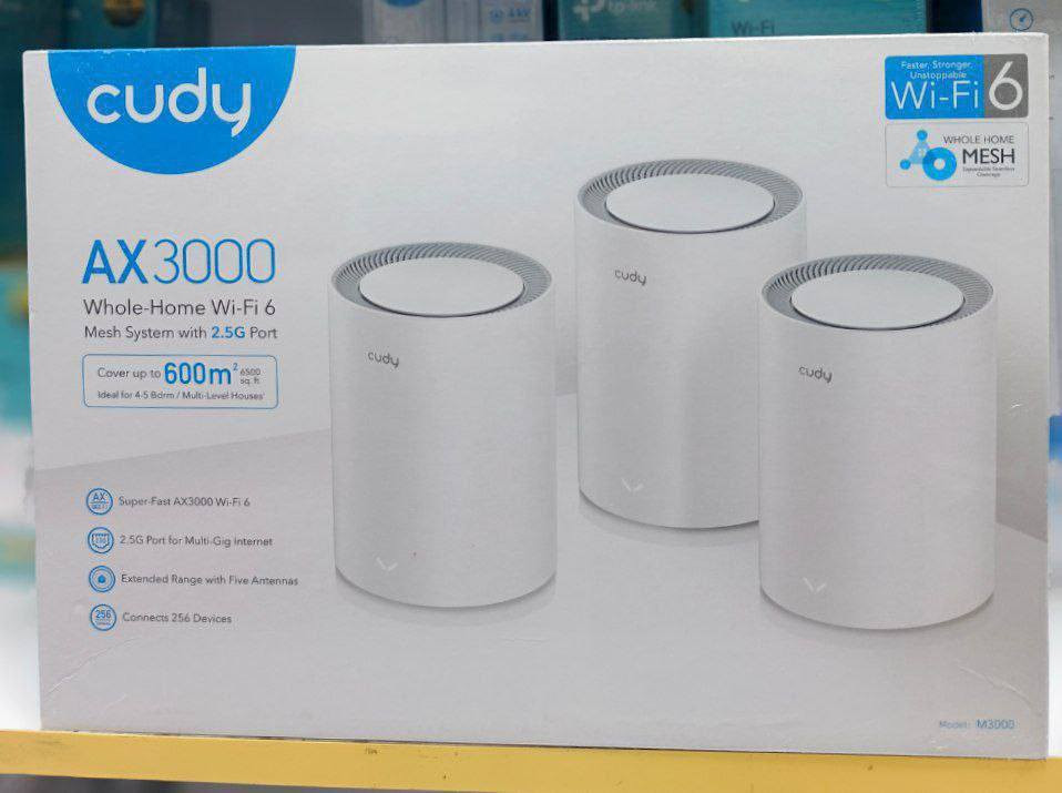 📌 توفرت مشات كودي 

  - CUDY  M1200 -1PCS
♦ السعر 24.000
- CUDY  M1200  -2PCS
♦ السعر  47.000
- CUDY M1200 - 3PCS
♦ السعر  80.000
- CUDY M1300 - 1PCS 
♦ السعر  30.000
- CUDY M1300 -2PCS 
♦ السعر  60.000
- CUDY - M1300 -3PCS
♦ السعر  84.000
 - CUDY -M 1800- 1pcs
🔺السعر  47.000
- CUDY M1800 - 2PCS 
♦ السعر 80.000
  - CUDY M1800 - 3PCS
♦ السعر 120.000
 - CUDY M3000- 1PCS 
♦ السعر 42.000
 - CUDY M3000 - 2PCS
 ♦  السعر 82.000
- CUDY M3000- 3Pec 
♦ السعر 120.000 
CUDY M3600- 1Pec
♦  السعر 55.000
CUDY M3600- 2pec
♦ السعر  103.000
CUDY M3600-3pec 
♦ السعر 155.000
للاستفسار 📞 تواصل معنا ***********
توجد خدمة توصيل خلال 24 ساعة ⏰
