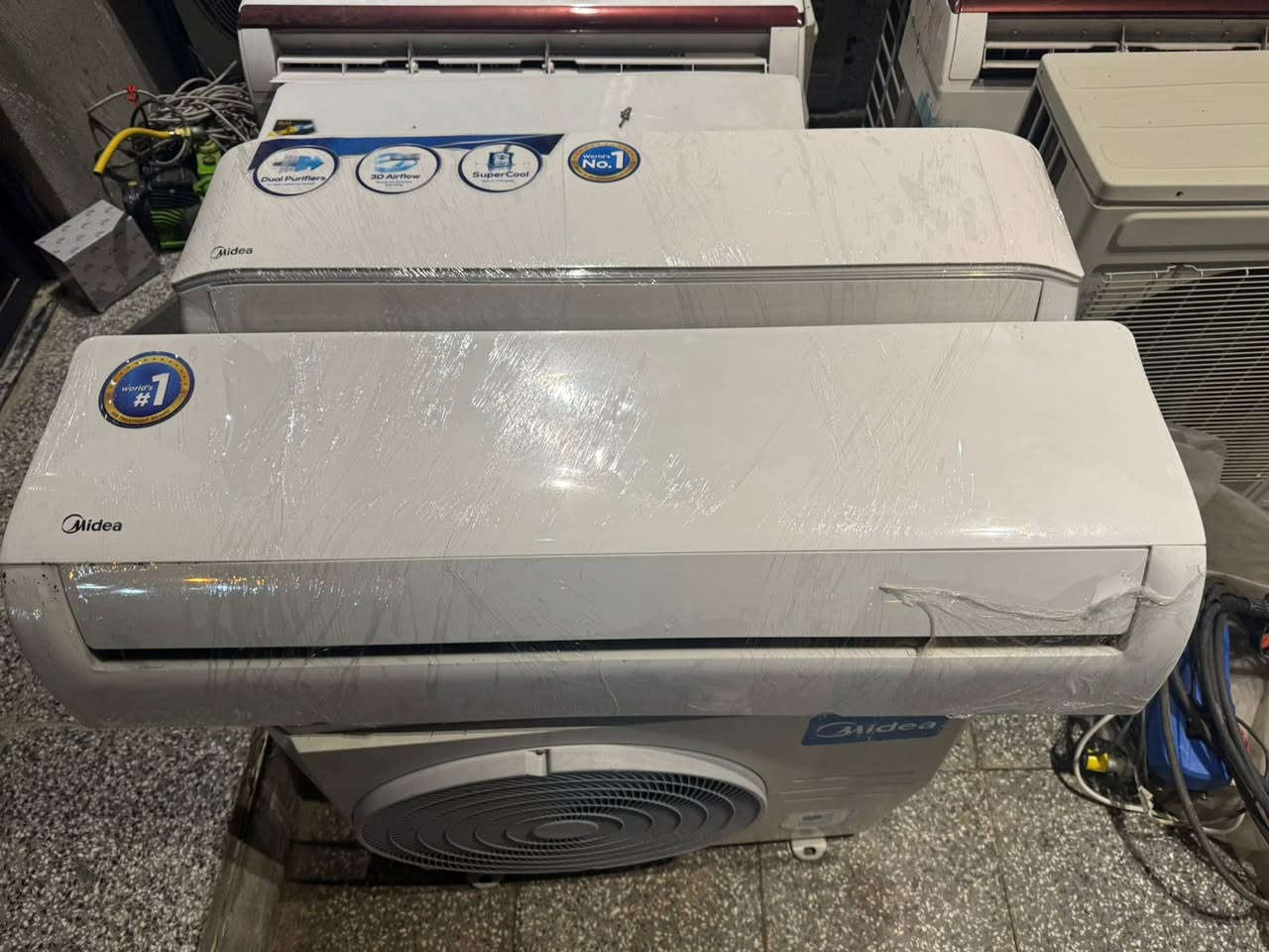 السلام عليكم
سبالت نوع ميديا 
حجم 2 طن 
غاز 410 الحديث 
أجهزه نظيفه وبلاديه 
بدون تصليح 
ملحقاتهن كامله 
غازهن مقفول 
تدفئه تبريد 
مغسولات وجاهزات 
سعر القطعه 500 الف 
يوجد خدمه توصيل 
بعدهن بلضمان 
مكاني بغداد
عندي توصيل 
0771.443.0446


**إذا كنت صاحب هذا الإعلان وتريد حذفه لأي سبب، رجاءا أرسل رسالة إلى الدعم الفني**