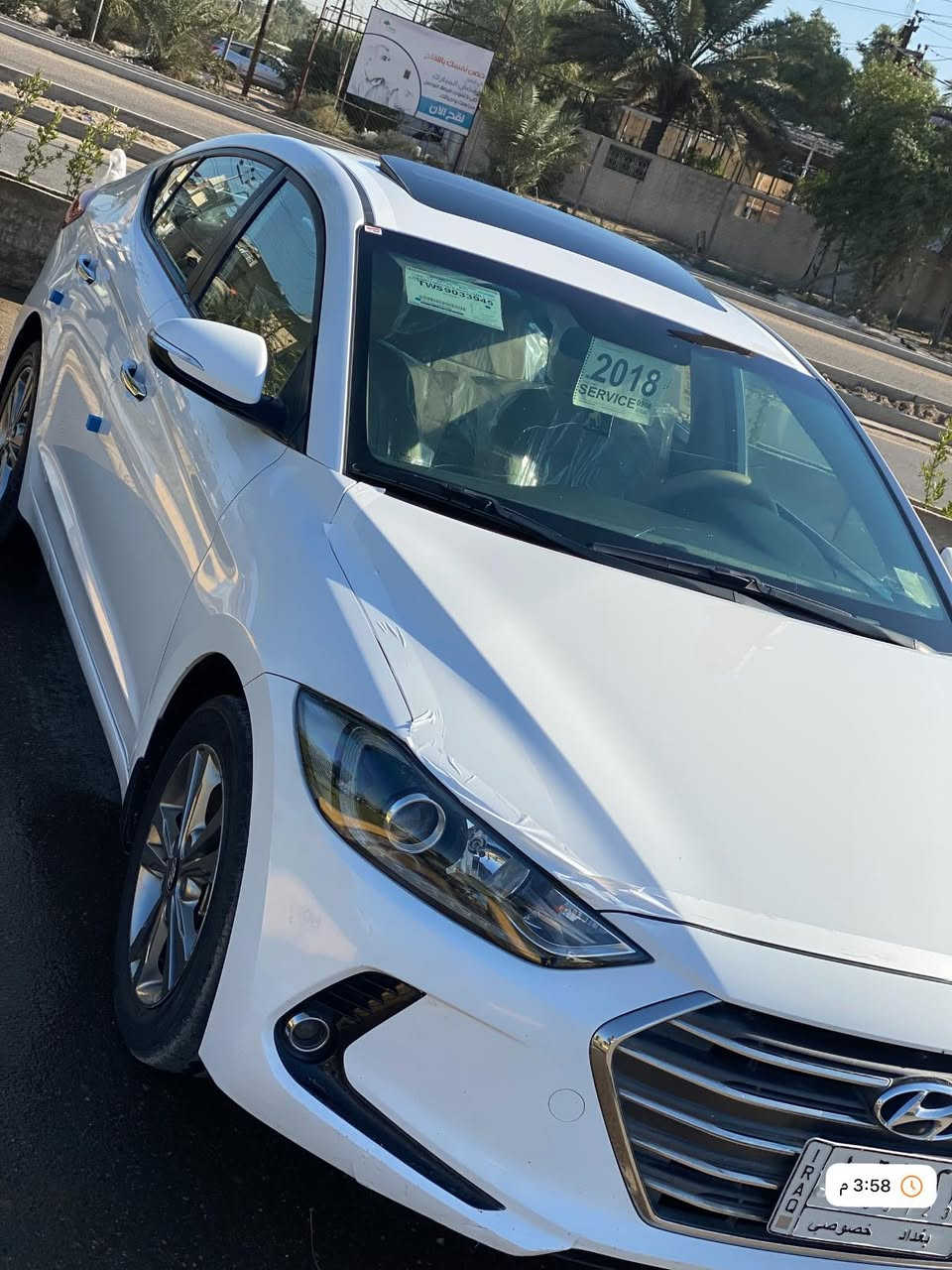 النترا خليجي 2018 كفاله عامه
عدا ملاحظات جداً بسيطه
عداد المسافة. 65كم
محرك 2000 دوش
كير ATM
بريك ABS
مواصفات فول عدا البصمه
فتحه
لد لايت
مري شفط و اشاره
كامره 
شاشة
شاشة اعطال
4 دسك
صاج
جلد
سيارة جداً نظيفة و جديدة بالعافيه ع الياخذها

السونار مرفق مع الصور 
شوف السونار و جيك الصور و خابرني

عنواني بغداد البياع

الشراي يتصل
***********

ما اتعامل بالتليفون 
 
تعال شوف السياره و بيك خير وتدلل
