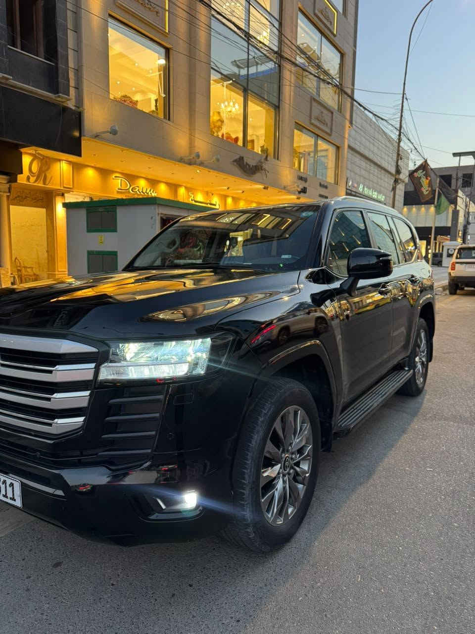 لاندكروز  GXR 2022  (ساز)
TOYOTA Land cruiser 2022

نضافه ١٠٠/١٠٠ 

‎سنة الصنع: 2022 

 SAS

ماشييه  54 الف كم 

رقم بغداد 
المواصفات:
محرك 6 سلندر 4.0L

فتحة سقف ( سلايد ) 

٣ شاشات 

شاشات ترفيه خلفية

مقاعد جلد 

مقاعد كهربائية 

مقاعد امامية تبريد 

⁠تبريد وتدفئة امامي خلفي 

بصمة الابواب 

صندوق كهربائي

مصابيح LED و زينون

7 راكب 

شحن واير ليس 

حساس امامي خلفي 

حجم العجلات 20 inch 

مكفول كفاله عامه 

موقع السيارة بغداد - الدوره 

للاستفسار الاتصال بالرقم 
***********
 
‎السعر ( 620$)
