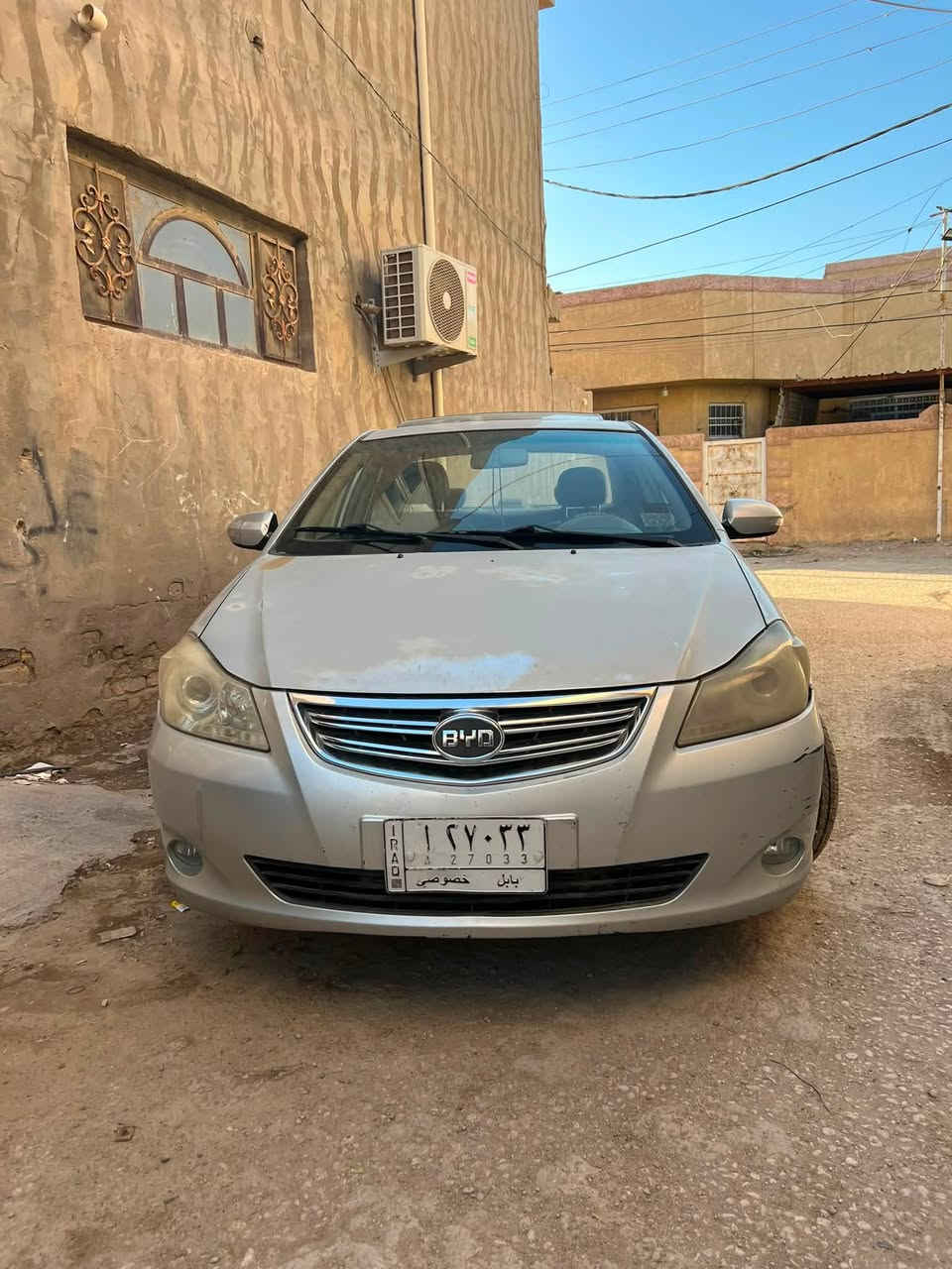 📣 إعلان بيع سيارة (بي واي دي - BYD G3)
المواصفات والتفاصيل:
 نوع السيارة: بي واي دي (BYD)
 الموديل / الفئة: G3 - محرك 1.5 CVT (اقتصادي جداً)
 ناقل الحركة (الكير): أوتوماتيك
 اللون: فضي (سيلفر)
 الرقم (اللوحة): بابل -   خصوصي

 

العنوان (مكان تواجد السيارة): بابل / الحلة

للتواصل والاستفسار: [0781279819]


**إذا كنت صاحب هذا الإعلان وتريد حذفه لأي سبب، رجاءا أرسل رسالة إلى الدعم الفني**