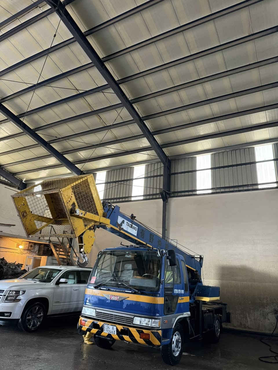 كرين تادانو ٣ سلايد هينو ٠٦،،،،،،،،٧ طن رقم جديد بصره
كير و مكينه مكفول 
بدون مشكله كلشي بشرت
مكان: أربيل 
0750 979 1010
