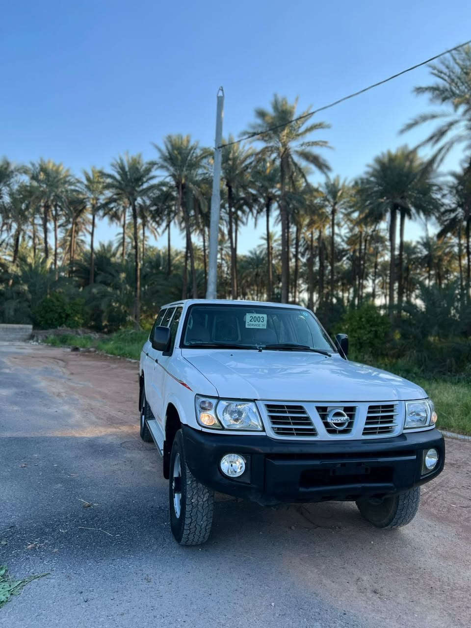 للبيع نيسان باترول 2003 محسن🧿مزاد بغداد 
حجم محرك 4500✅🧿
سياره بدون ضربه فقط بيه نص باب صبغ تكحيلات وباقي مكفوله كفاله عامه 👍✅
اكسل بشرط 
گير منفتوح نهائياً ✅
تخم تايرات 
صدر امامي وخلفي كامل جديد 💯
كهربائيات شرط مملعوب بي على وضع شريكة 
بيهه كتاب نزاد وسياره ماشين بل معامله مالتها مخصص اله رقم بغداد شوط ترقيم 
سياره هزه براد فقط باقي مرور 
سعر سياره 105 وبي مجال الي مو شراي لايتعبني ويخابر ويعلق سلبي تحياتي الكم 💯👋🏻 *********** عنوان سياره ديالى خانقين
