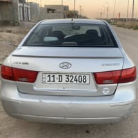 سوناتا 2009امريكية محرك2400 بيه قطعتين جاملغ خلفي صبغ امامي فقط كلير ر...