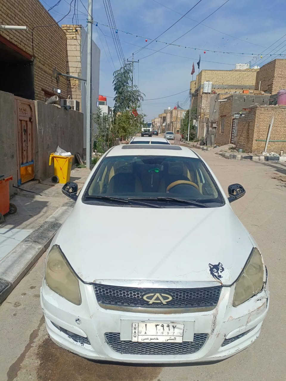 سياره شيري a3للبيع موديل 2013 كهربائيات كلهه شغاله تخم تاير جديد رقم مثنى تحويل ثاني يوم السعر 33 مكلف بنشر لا تراسلوني الرقم *********** اتصل وبيك خير وتدلل
