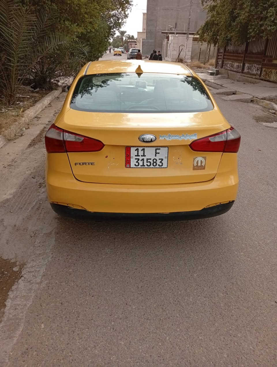 كيا فورتي للبيع موديل 2014  وارد امريكي حادثها جاملق امامي مكينه 2000 دوش مكينه وكير وصدر امامي وخلفي جديد تخم تاير جديد بيها منظومه غاز رقم بغداد الدولي الجديد تبريد تتفئه مصفره هيه وغرامات هزه جديده سنويه 28 الاستفسار على الرقم ***********  السعر 92 عنوان بغداد الرصافه
