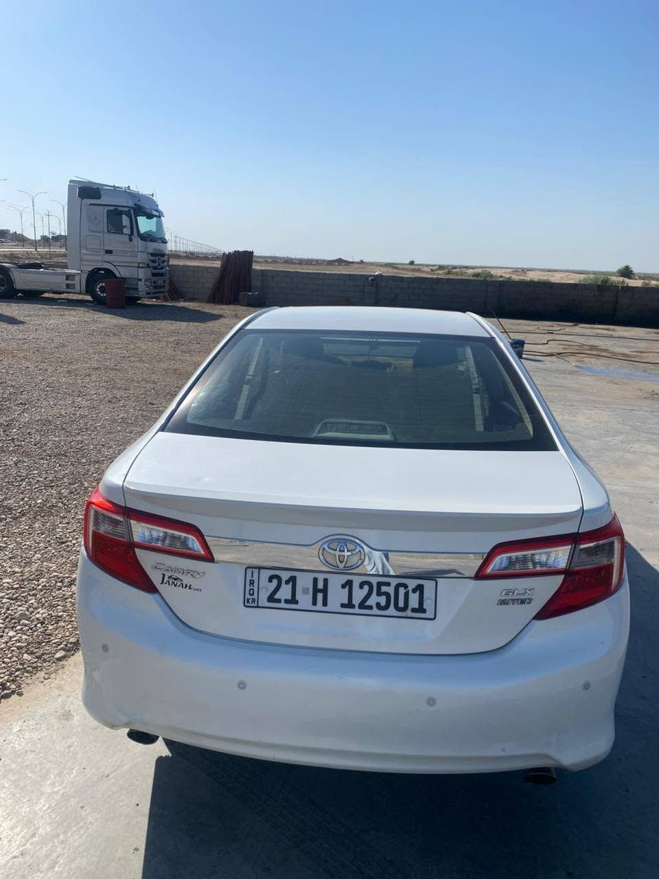 كامري خليجي ٢٠١٣ فول
XLE
كفالة عامة عدا طخه صغيره باب السائق معدلة بارد
العنوان الانبار / عامرية الصمود 
السعر ١٥٥ 
***********
