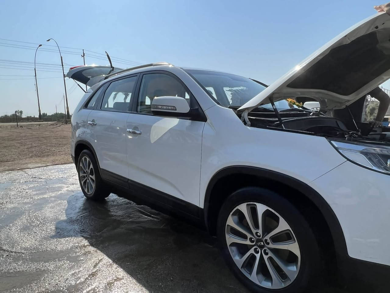 سورنتو 2015 خليجي كفاله عامه ماعده بارد جوه قبق بانزين  
 سته سلندر كير ومكينه خير من الله 
رقم بصره 
جاهزه من كلشي مواصفات سورنتو معروفه 
 مكاني ناصريه سوك شيوخ كرمت بني سعيد
 ‏ ‪0787 120 6041‬‏ السعر 170 اتصل وبلخدمه اخوان مكلف بلنشر
