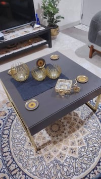 طبلة وسطية الماركة Ergül التركية 🇹🇷 القياسات 70*70 ارتفاع 43 سم التعبئ...