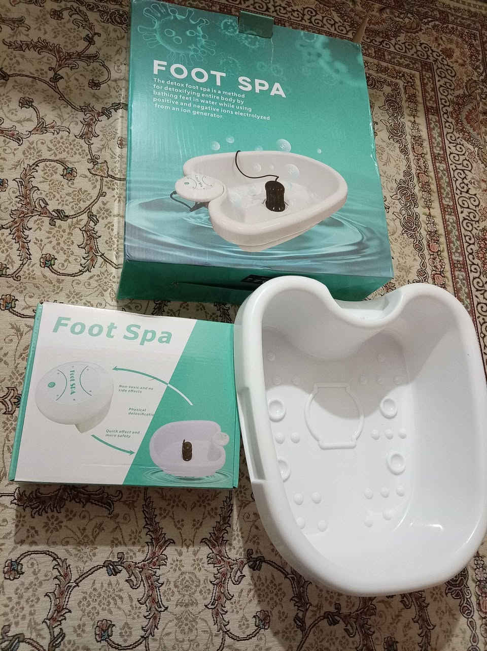 جهاز سبا القدم الأيوني للتخلص من السموم (Ionic Foot Bath Detox Machine)، وهو مصمم للاستخدام المنزلي بهدف تطهير الجسم وتحسين الصحة أربيل, العراق


**إذا كنت صاحب هذا الإعلان وتريد حذفه لأي سبب، رجاءا أرسل رسالة إلى الدعم الفني**