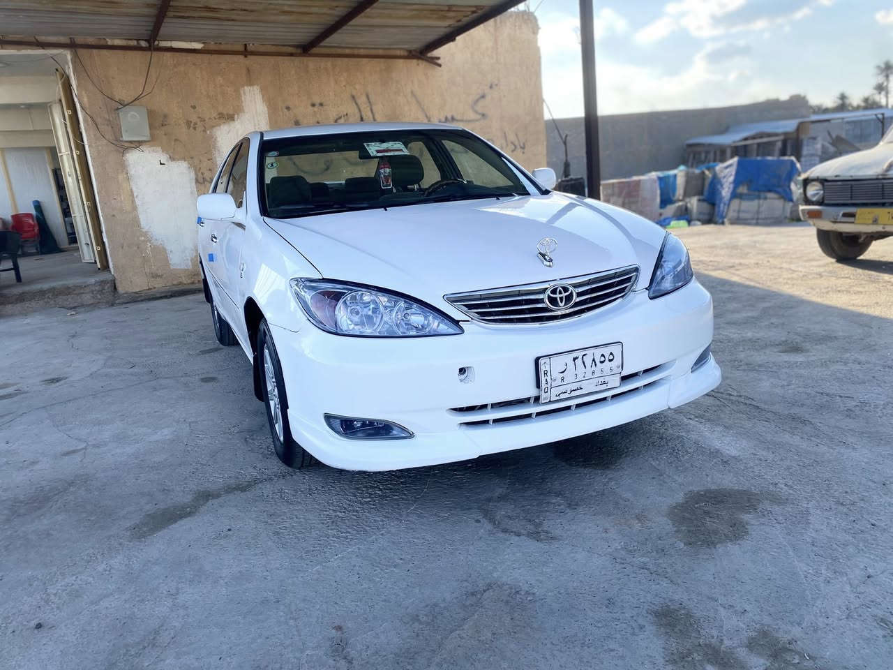 السلام عليكم كامري 2004
صدر وتبريد كير ومكينه كله جاهز  
السياره مابيها أي طخه 
رقم بغداد مشروع وطني 
السعر 82 وبيها مجال 
المكان صلاح الدين الضلوعيه 
رقم الهاتف 
***********
