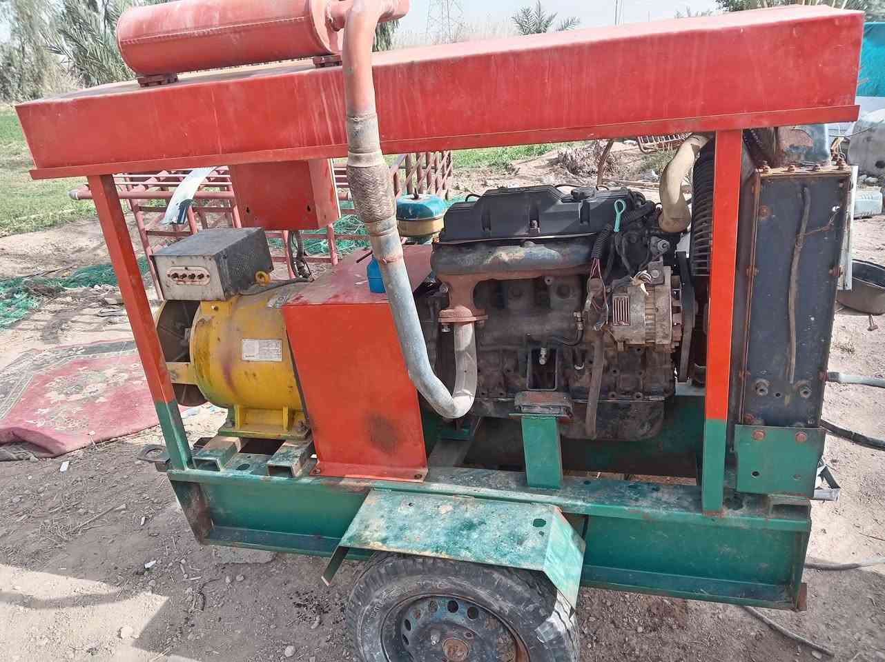 السلام عليكم.. مولدات العدد 2 اللبيع محرك كياا 2700  العنوان بغداد المدائن   /***********//***********
