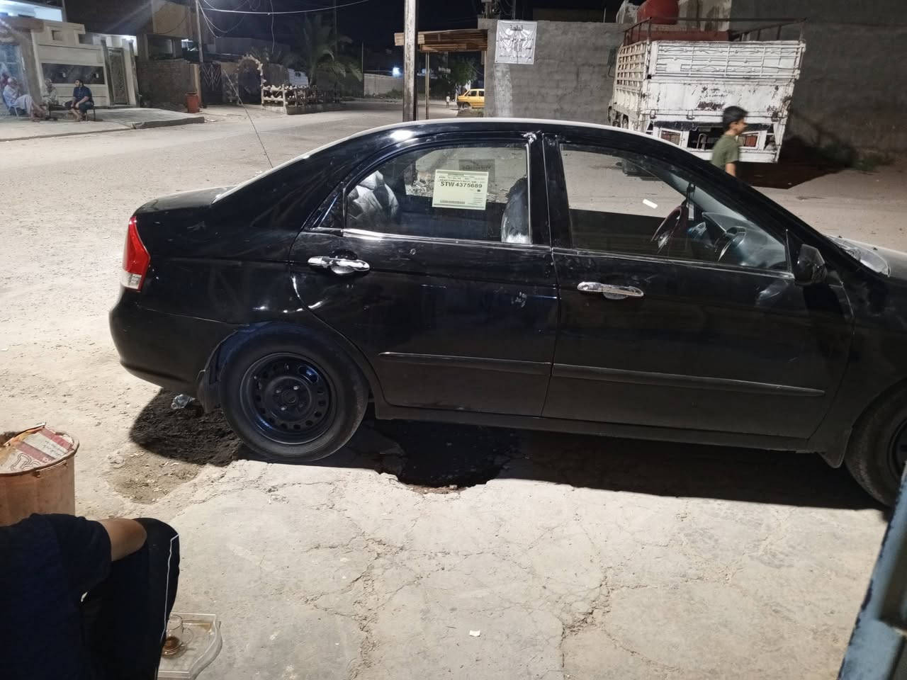 سلام عليكم كيا سبكترا موديل8 بسمي رقم انكليزي صبغ حزام سعر 72 وبيها مجال عنوان ابو غريب،،،***********  ملاحظه مراوس ترهم
