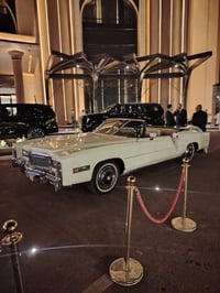 كاديلاك الدرادو موديل ١٩٧٦ كله على البلاد ماشيه ٥٦ الف رقم اربيل باسمي...