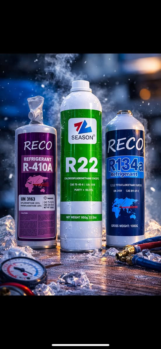 معرض المتحدة للتبريد ❄️
عنوان : بغداد السنك سوق التبريد 
نوفر لكم غاز التبريد الأصلي R22 بجودة عالية

✔ جودة مضمونة
✔ تبريد قوي وأداء ثابت
✔ مناسب لجميع مكيفات السبليت
✔ نقاء عالي وكفاءة ممتازة

💎 منتجات أصلية وكوالتي عالية
💎 أفضل أداء للتبريد والاستقرار

📞 للتواصل والطلب:
***********
‭0772 723 7649‬
📍 معرض المتحدة للتبريد
