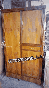 مو بس شكل.. متانة وصناعة درجة أولى! 🛠️💎
متوفر الآن كنتور صاج (2 باب) بتصميم راقي جداً:
📏 الارتفاع: 210 سم.
📏 العرض: 120 سم.
🎨 الصبغ: درجة أولى (ناعم وفخم).
​الكنتور جديد وشغله توب، والقياس مثالي للمساحات المتوسطة والراقية.
​📍 المكان: (مدينة الصدر سوك الوحيلات)
📞 للحجز أو الاستفسار: (***********
