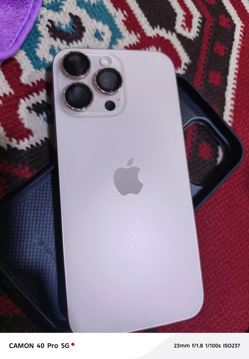 ايفون 16 برو ماكس ذ256 مكفول من الزلوغ والفتح بطاريه 97 

ملحقاته كامله 
سعر مليون ٣٠٠ جماعت مليون ٢٠٠ لا تراسل 

رقم الهاتف ***********
