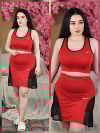 تراك تنورة • فسكوز قطني • فري سايز