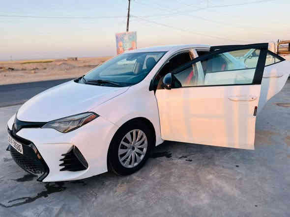 كورلا امريكي 2017 للبيع 
مواصفات 
تحكمات إستيرن
كشن جلد تدفئة تبريد 
كامرة خلفية وشاشة لمس
نضام ايكول و مانع انزلاق 
ضرر 4 قطع بدون دواخل شرط
السياره بسمي شرط التحويل 
مكاني جنوب الموصل ناحيه القياره 
السعر 125 بيها مجال للطيبين 
هاتف ***********
