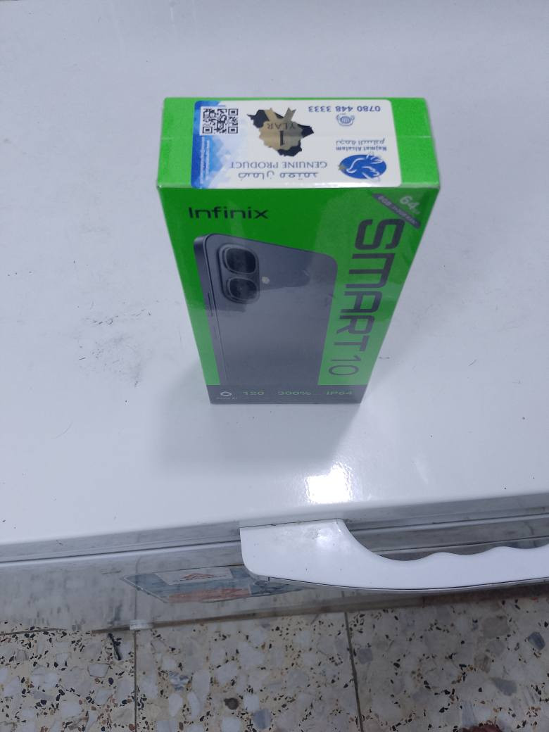 للبيع Infinix Smart 10 جديد مغلف مامفتوح  
ذاكرة 64GB + رام 6GB ممتدة لـ 12GB  
شاشة 120Hz، صوت 300%، مقاوم IP64  
السعر 130,000 دينار - النجف شارع المطار النجف, العراق


**إذا كنت صاحب هذا الإعلان وتريد حذفه لأي سبب، رجاءا أرسل رسالة إلى الدعم الفني**