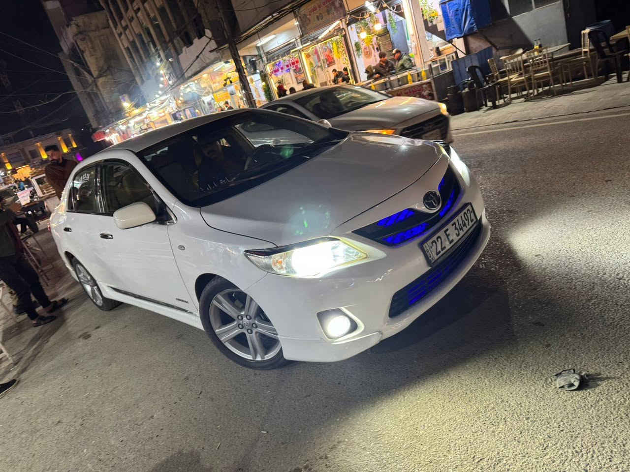 كورلا 2013 رقم انكليزي كربون بنزين بيها صبغ نص بوند وشبر بل داير الوره شرط التحويل السعر 124$ موبيل ***********(***********)
