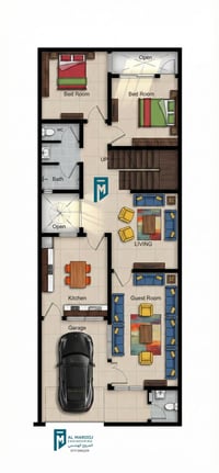 خارطة ١٥٠م • بعقوبة ديالى • مكتب المروج