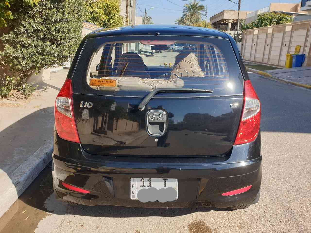 السلام عليكم مكلف بالنشر
هونداي i10 موديل ٢٠١٥ ماشية ٤٠ 
محرك ١٢٠٠ تبريد شغال.
غير مصبوغة مع وجود رصعات بسيطة
فطر الزجاج الامامي
مفحوصة هزة وسنوية نافذة الى ٢٠٢٩ رقم بغداد
السعر ٧٥ 
العنوان بغداد الكرخ رقم الهاتف ***********
