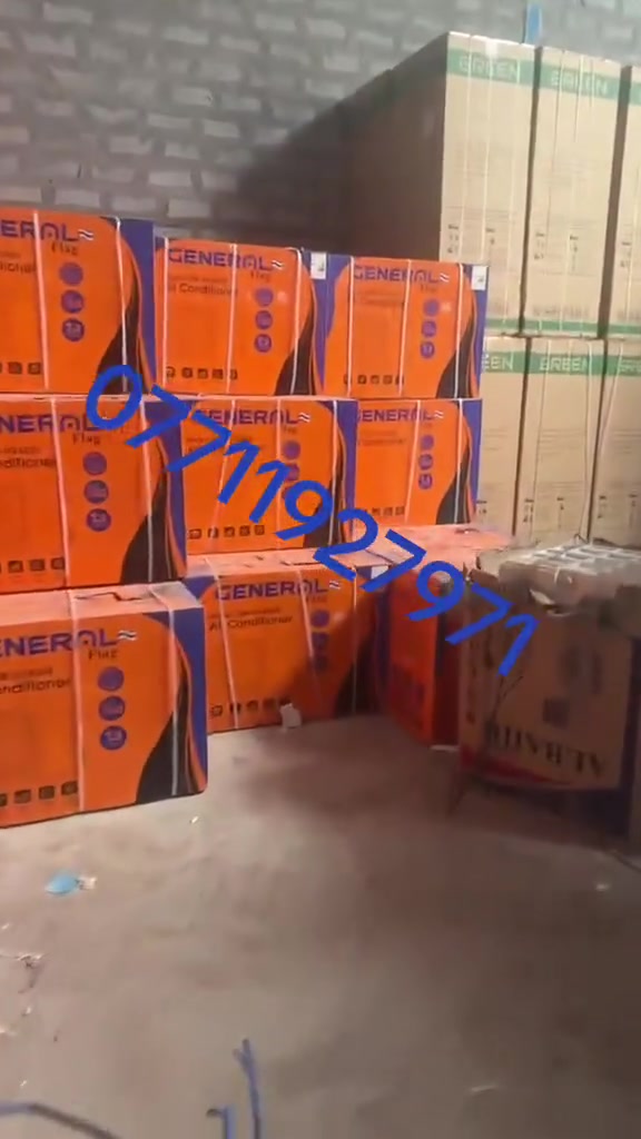 جنرال 2طن فلاك 470 الف
جنرال 2طن ماكس 500 الف
ميديا ستار 2طن ب540 الف 
فروتي اوكس طنين ونص عملاق 780 الف
وادي طنين وثلث 770 الف 

سبلت شارب الاصلي 4طن دبل مروحه دبل راديتر مليون و1375

سبلت جنرال كولد 2 طن انفيرتر تحكم من امبير الئ 7امبير

طنين السعر 675الف

طن السعر 450الف
توصيل داخل بغداد 10 اطراف 15 
محافظات 20
 العنوان جرف نداف قريه سلام 

جرف نداف ***********
