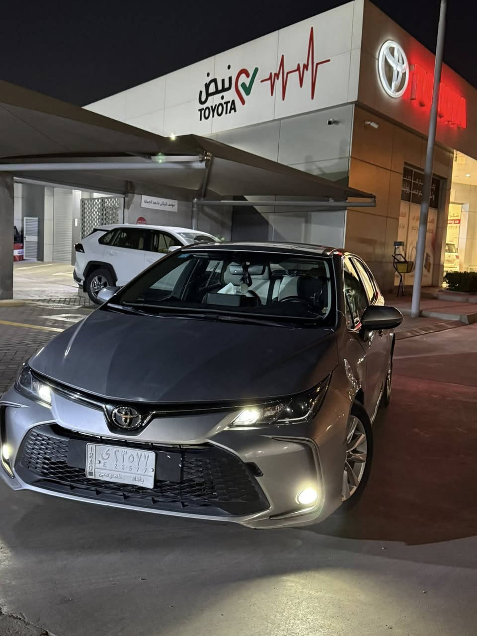 للبيع 
كورلا 2023 خليجي نص فول بانزين فقط.
بيها طخه خفيفه بلجاملغ الامامي بدون دواخل⚠️ 
ماشيه 80 ألف وقابل للزيادة .
مكانها بغداد
للاستفسار ***********
