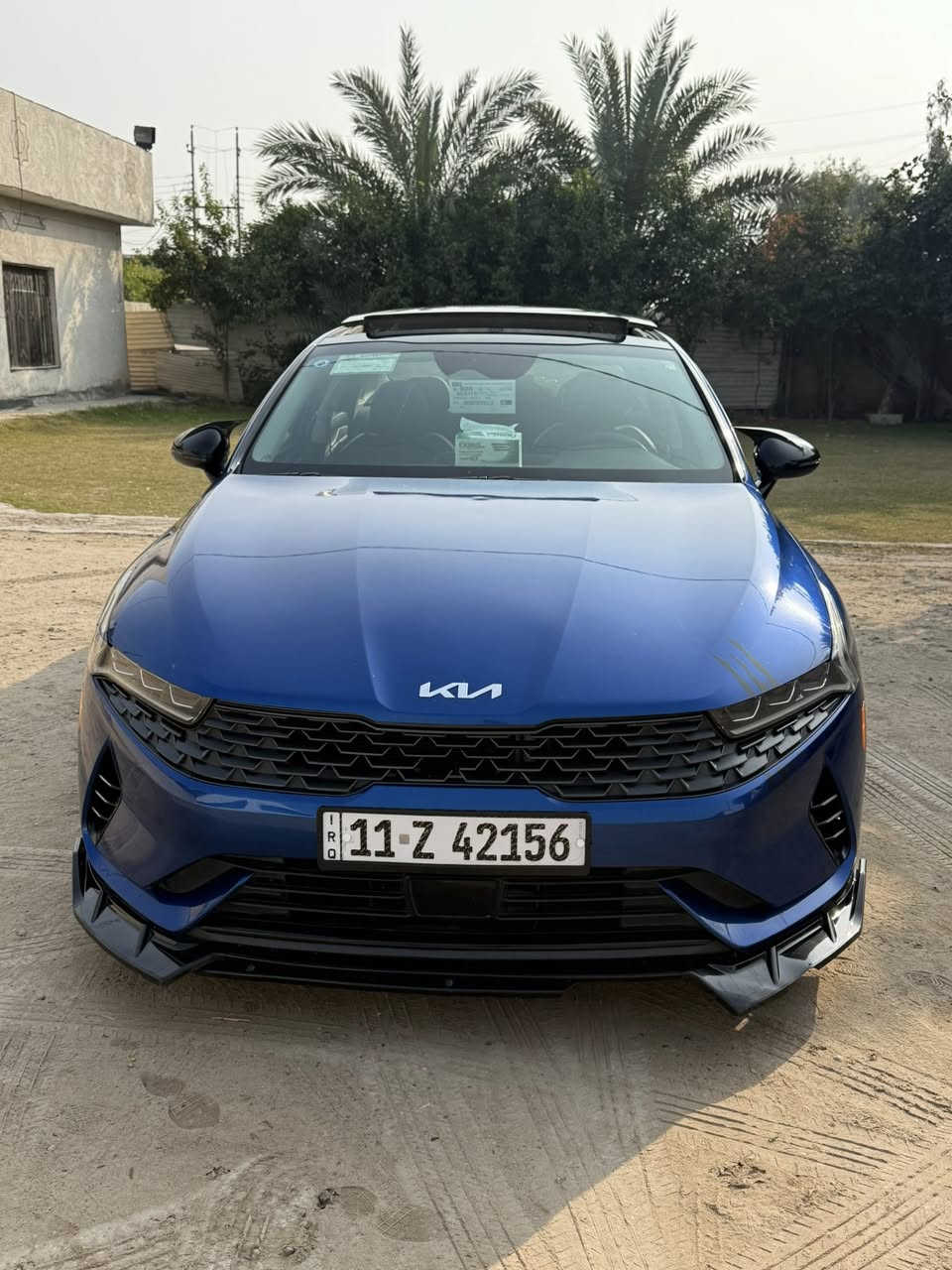 السلام عليكم K5 
موديل2022سيارة لون مميز فول مواصفات عدا القطعتين تبريد مواصفات السيارة بصمة شاشة بنوراما اشاير بالمري تقط عمياء كشان جلد تدفئة وتبريد استيرن تدفئة وتبريد كشن السايق كهرباء خمس وضعيات قيادة ذاتية لد متصل على طول المسطرة داخل صاج عليها كت كامل اكسسوارات سعرهن300الف ممشة السيارة 65الف سيارة جديدة ومال جناي حادث السيارة فقط بدنه مال المازدة اليمنه مرجعه بدون صبغ وتضرر البنيد شوية وتم استبالة نفس اللون السيارة ليبل واحد بدون قطرة صبغ سعر195وبيها مجال 
الرقم:***********
