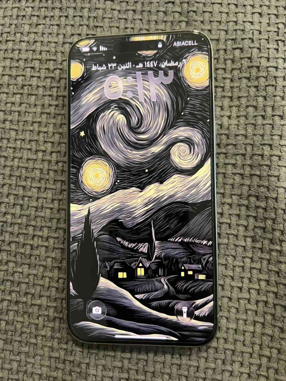 السلام عليكم
15 برو ماكس شرق اوسط 
بطاريه 86 
ذاكره 256
الون تيتانيوم 
المكان بغداد العامريه
السعر 1150 وبي مجال للطيبين 
يجي ويا كيبل وكاله وشاحنه من عندي اصليه وكارتون
للتواصل ***********
