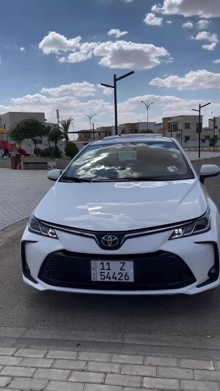 بسم الله الرحمـن الرحيم ⚜️
COROLLA 2025 HEV  7000km صفر 
🛜 رادار امامي 
🛜تحديد مسار 
🛜خروج عن المسار
🛜3 انضمة قيادة 
🛜 هاند بريك اوتو
🛜اوتو هولد
🛜كامرة خلفية دوارة 
🛜توقف ذاتي 
🛜جلد اسود 
🛜 بصمة عدد ٢

🔴ملاحضة السيارة ع وضع الوكاله 

السـعــ🔴ـر 158 مجالك حك جيتك فقط 

 ⚜️***********  صاحب السيارة ⚜️
