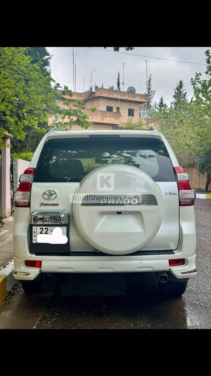 تۆیۆتا پرادۆ ٢٠١٦
٦ بستۆن 
شوێن سلێمانی 
نرخ ٣٦٣٠٠دۆلار مجال
*********** السليمانية, العراق
