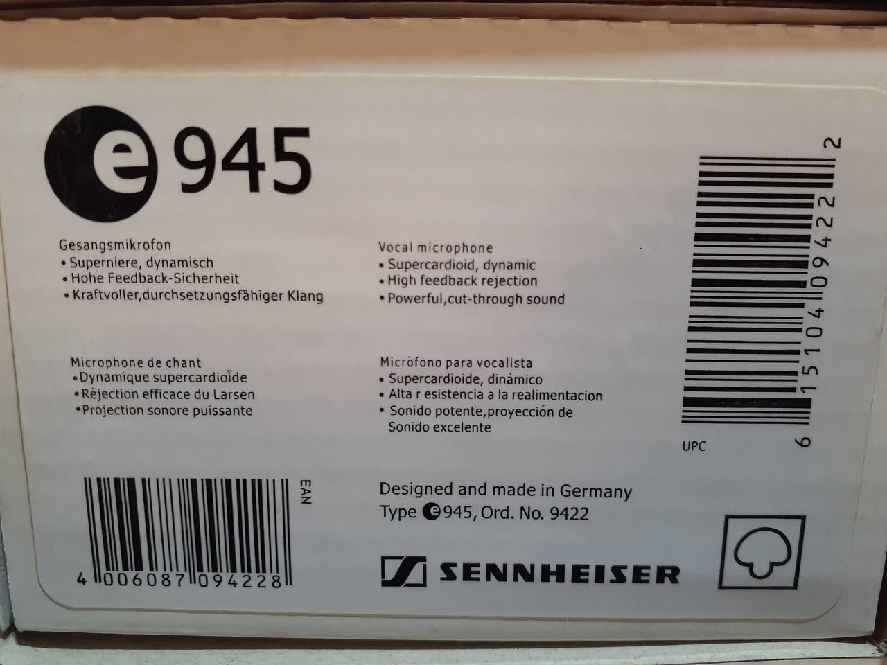 متوفر مايك سنهايزر
سعر القطعه 45  الف  

للحجز والاستفسار مراسلة الخاص


**إذا كنت صاحب هذا الإعلان وتريد حذفه لأي سبب، رجاءا أرسل رسالة إلى الدعم الفني**