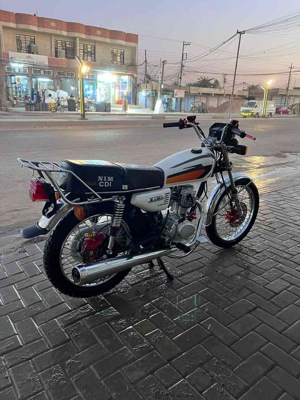 السلام وعليكم ايراني نامة 4كير موديل 2026 وراق كاملة مكفوالة شرط برغي ما مفتوح بيهة الدراجة كلج دهن بريك دسك خلفي بلادي مكاني بغداد حي اور الاستفسار *********** السعر 725 وبيهة مجال
