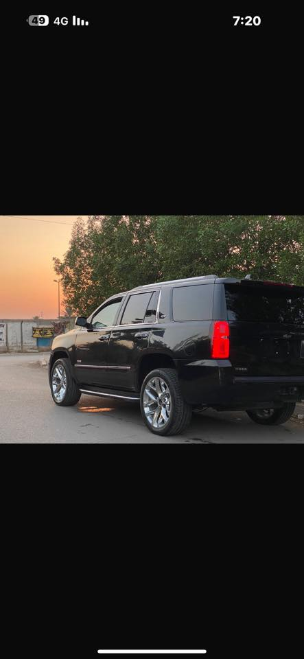 تاهو 2015 داخله حاويه مكفوله من الكص والانتربول كير مكينه اكسل مكفولات بيه عطل جهاز المشط واليوم حجزتلها بالمرور 
سعرها 140 
*********** 
مكان السياره ناصريه
